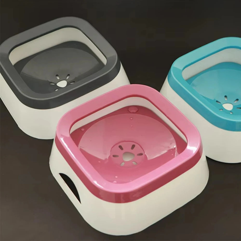 Pet Floating Bowl Drinking Water Bowl for Cats and Dogs Dog Drinking Water Bowl Floating Non-Wetting Mouth Cat Bowl